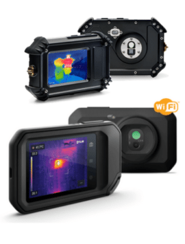 Caméras thermiques de poche FLIR C5, C3-X, C8 et Cx5